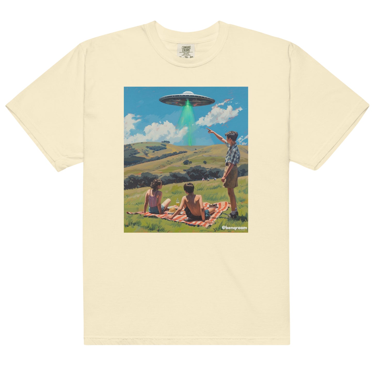 benqroom Spaced Out Vintage Tee