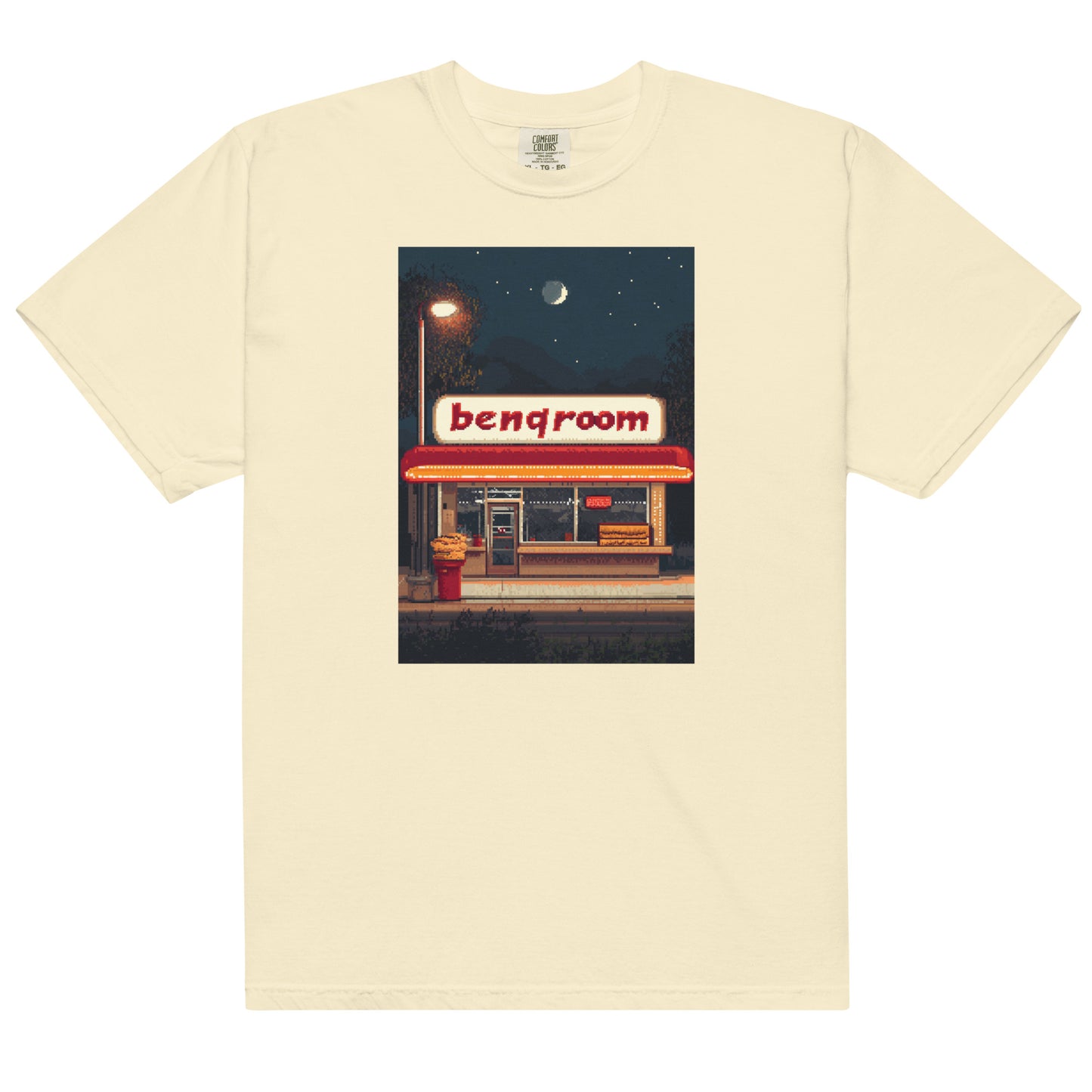 benqroom Late Night 8Bit Vintage Tee