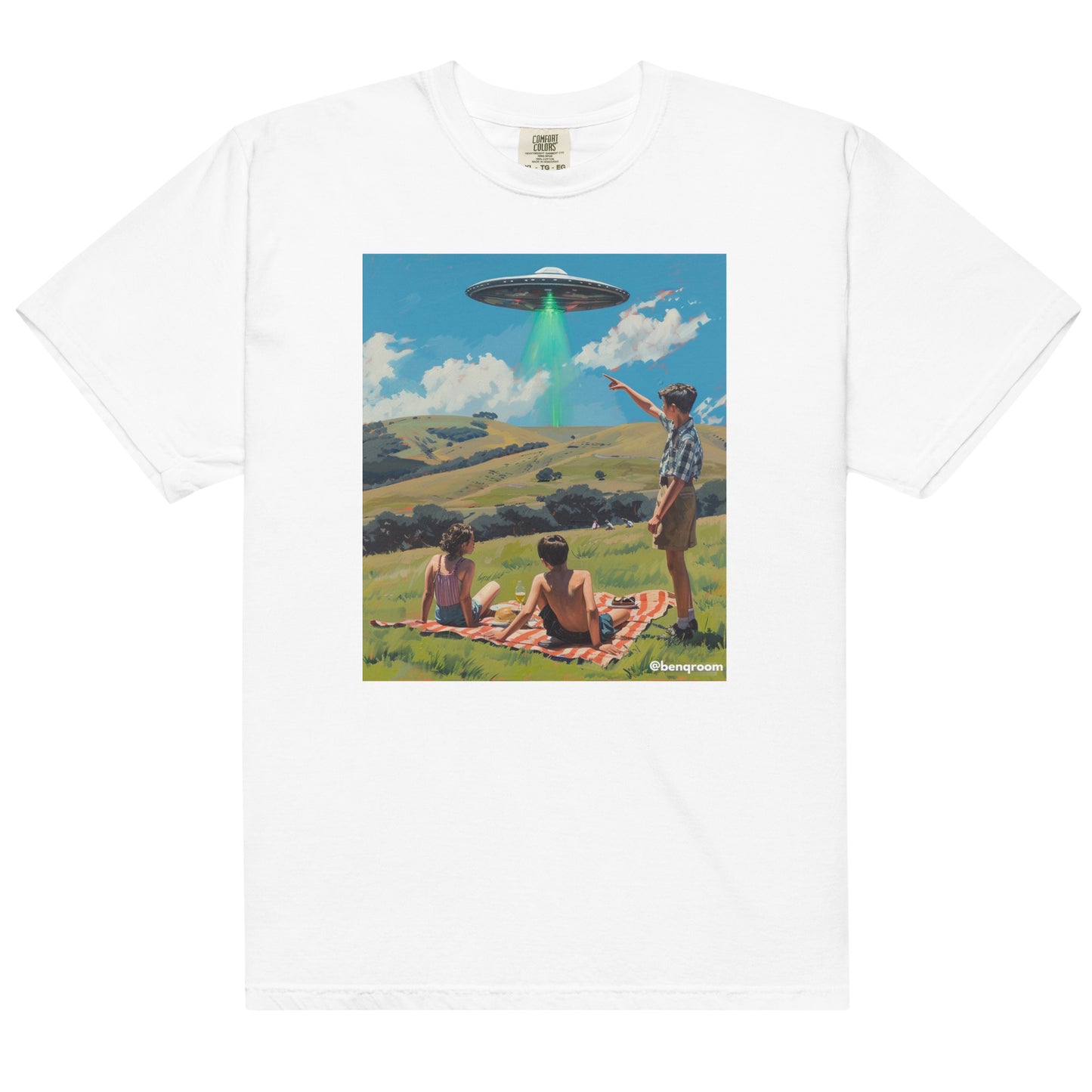 benqroom Spaced Out Vintage Tee